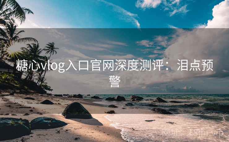 糖心vlog入口官网深度测评：泪点预警