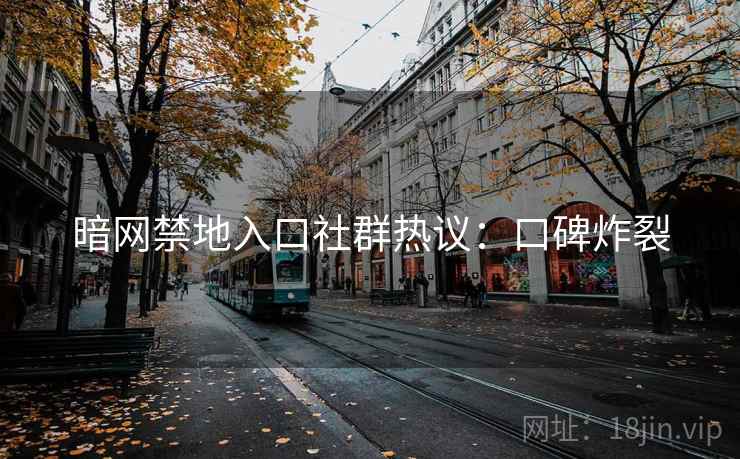 暗网禁地入口社群热议：口碑炸裂